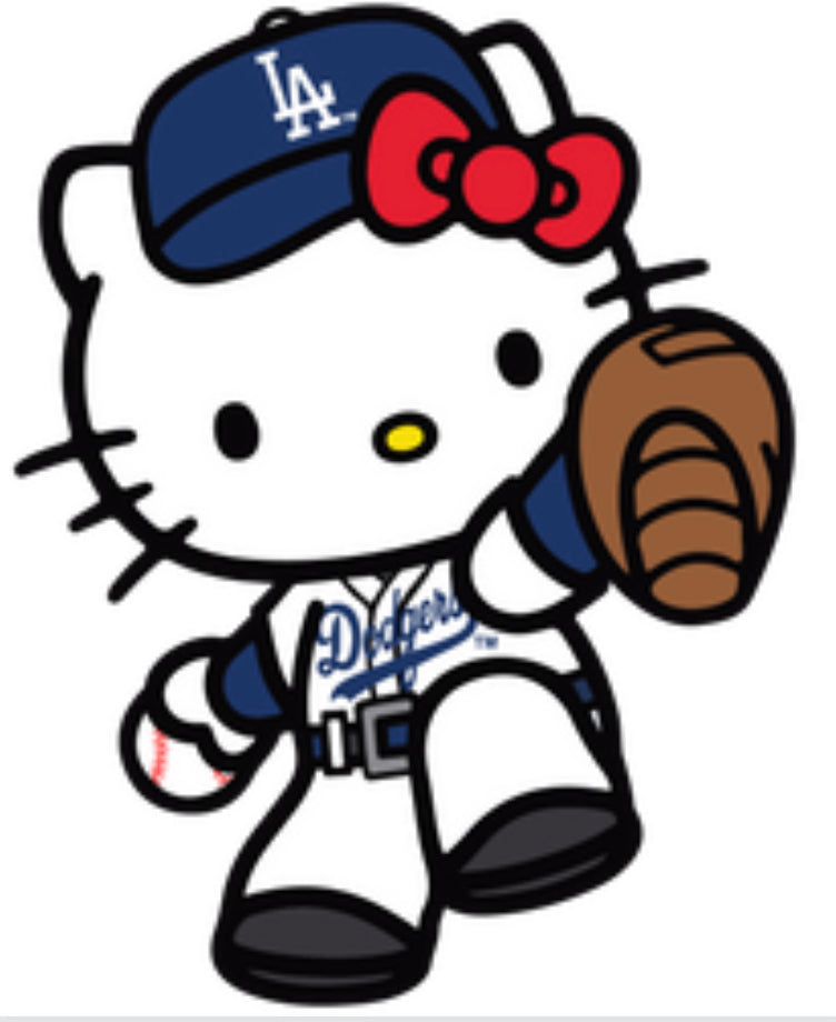 Kitty and logo custom print