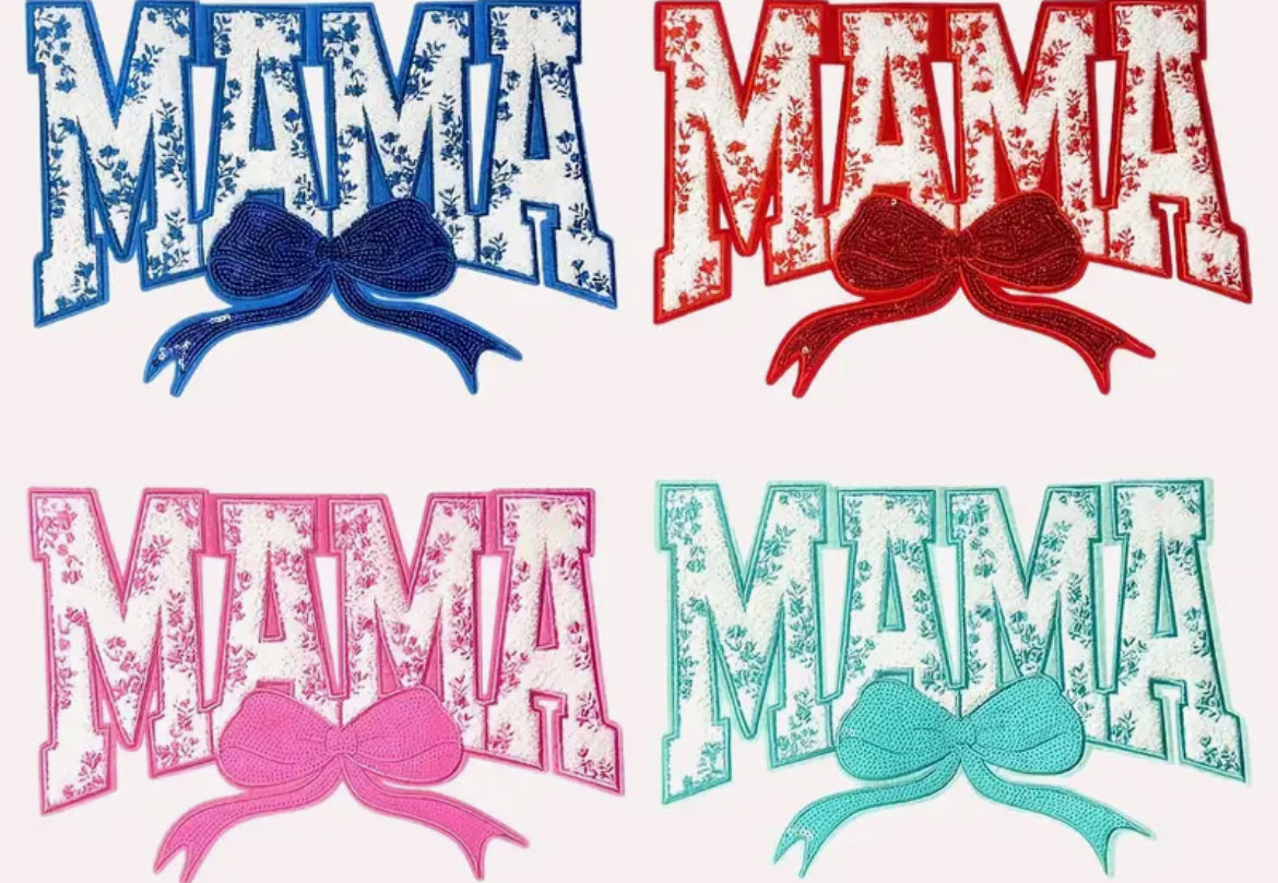 MAMA CHENILLE PATCHES
