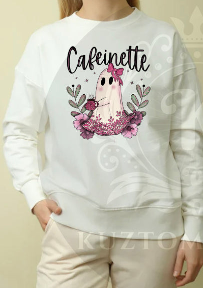 Cafeinette in black letters