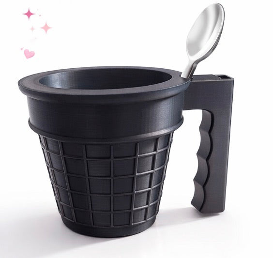 Two Tone color ice cream holder