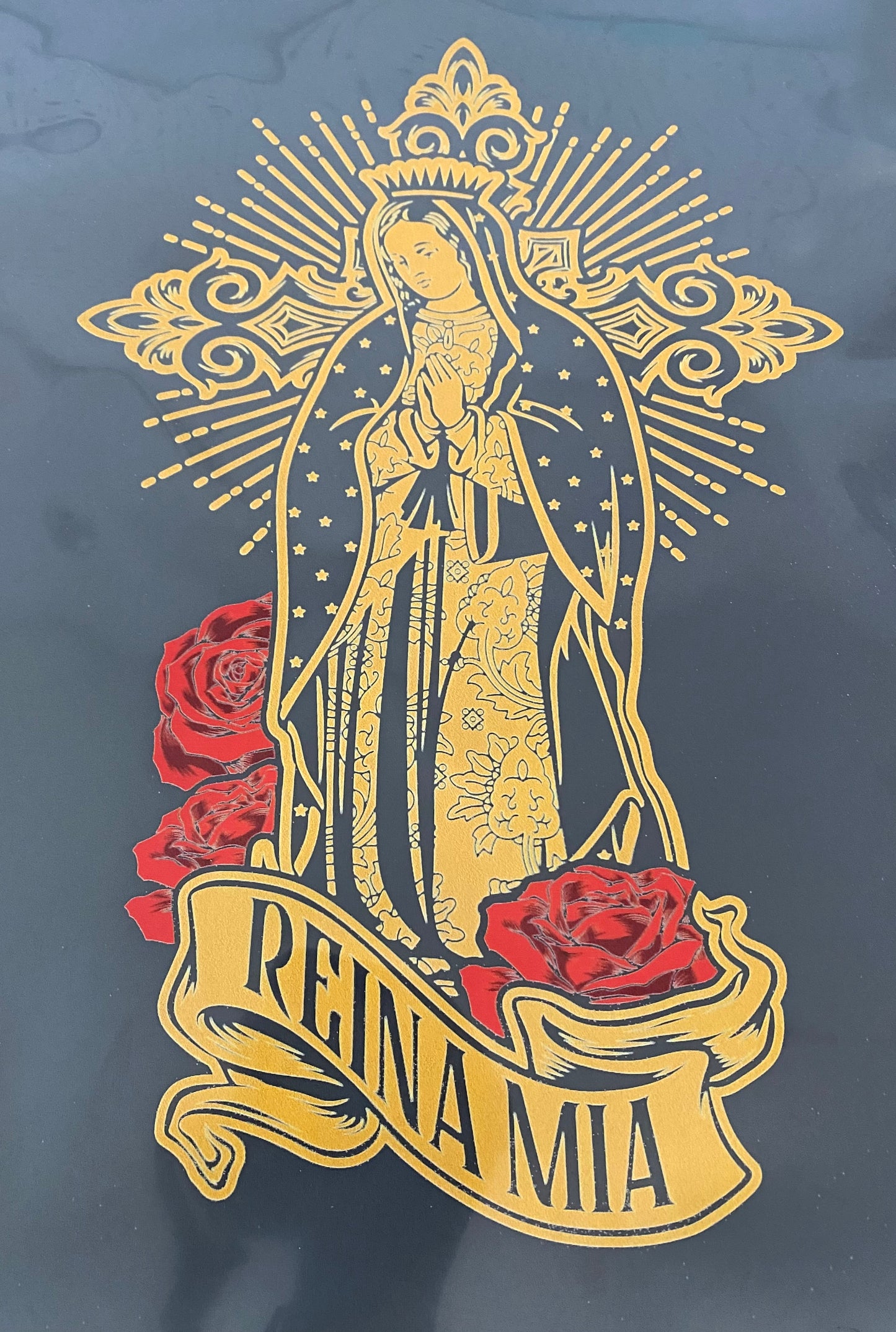 Reina Mia Guadalupe DTF Transfer