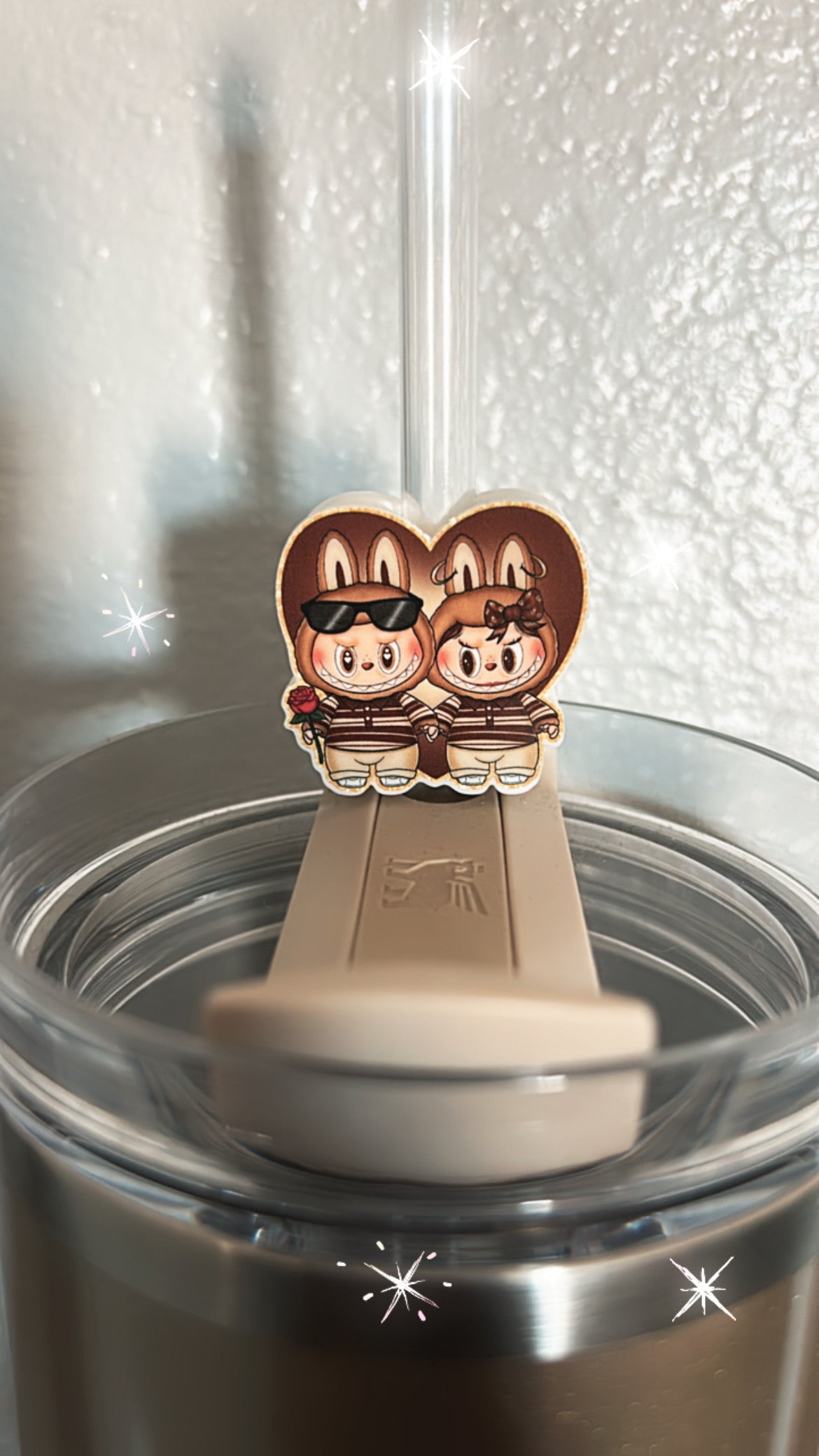 3D Stanley straw toppers