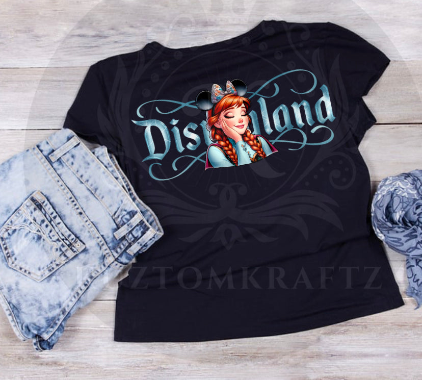 A with letters dtf transfers