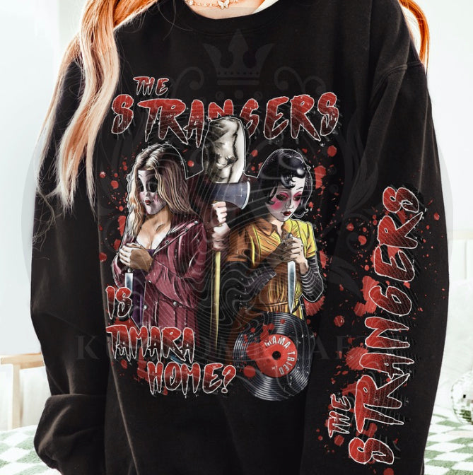 The strangers with sleeve print