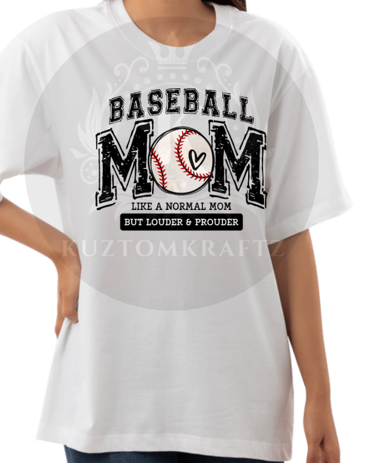 Baseball Mom DTF transfers