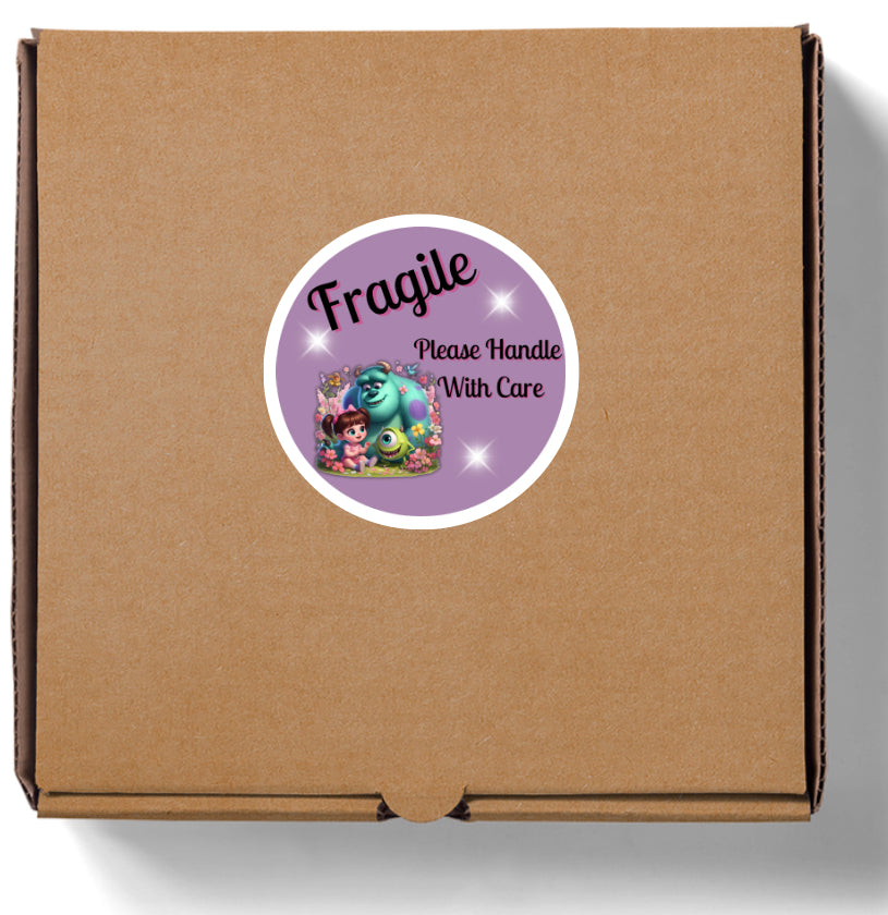 M.inc Fragile labels 50pk