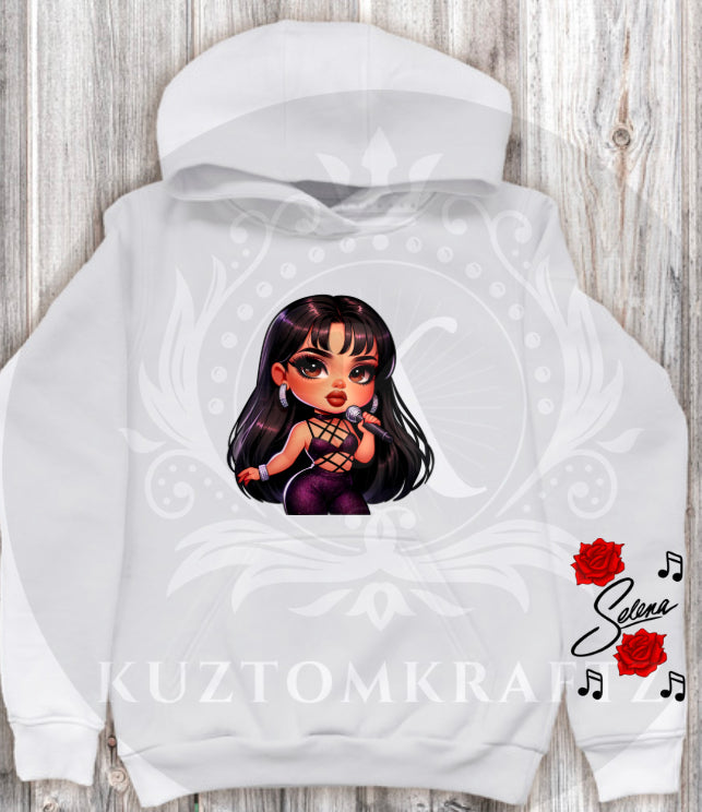 Latina queen with sleeve print DTF transfers