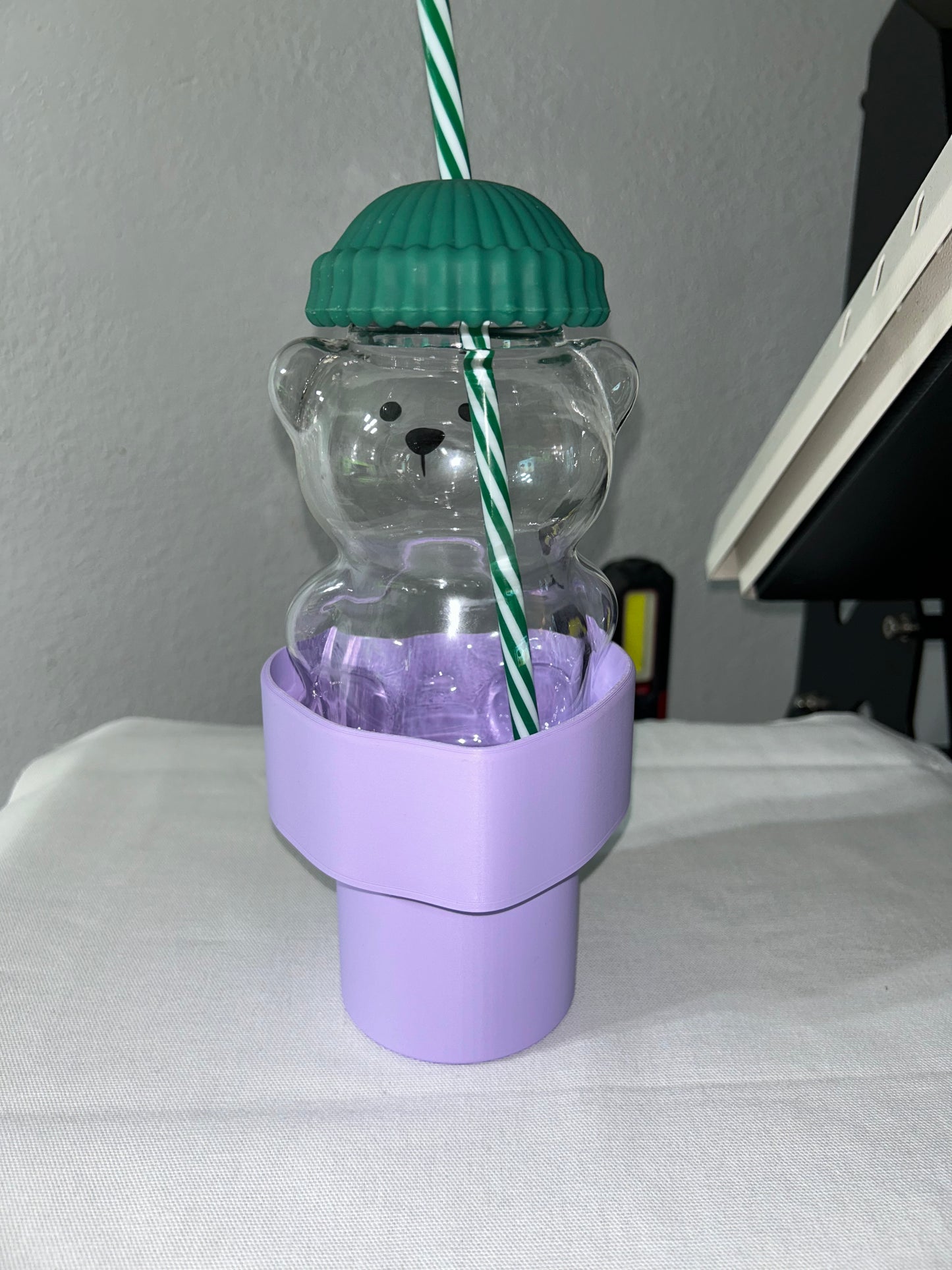 Inspired bear cupholder
