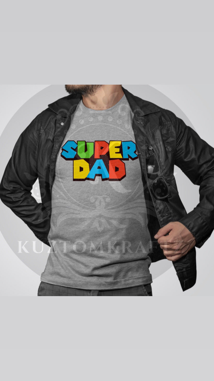 Super dad dtf transfers