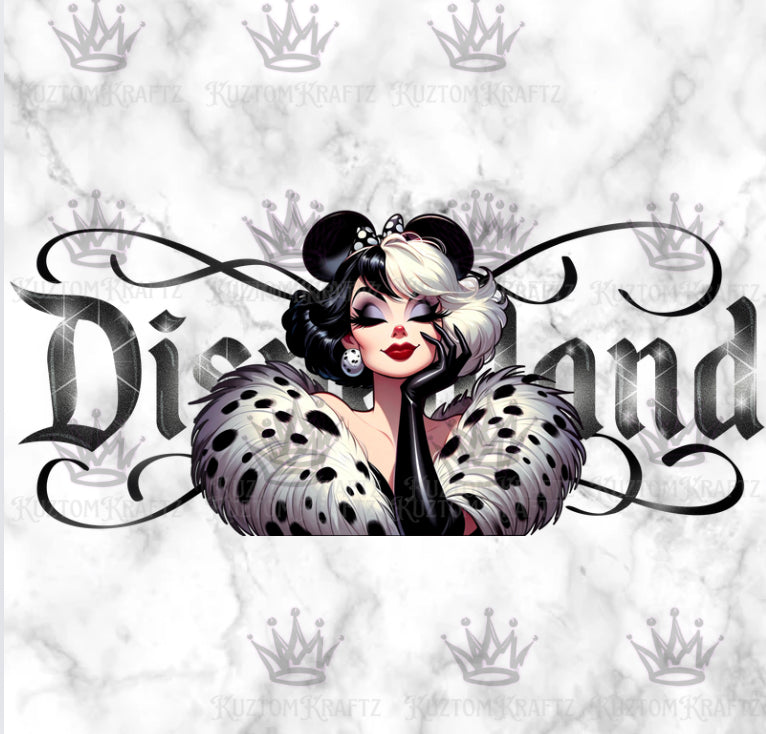 Villains DTF transfers