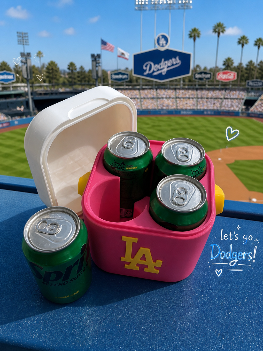 LA inspired cooler