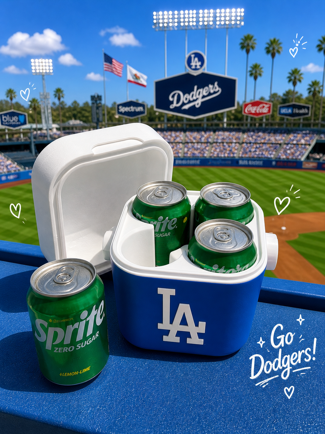 LA inspired cooler