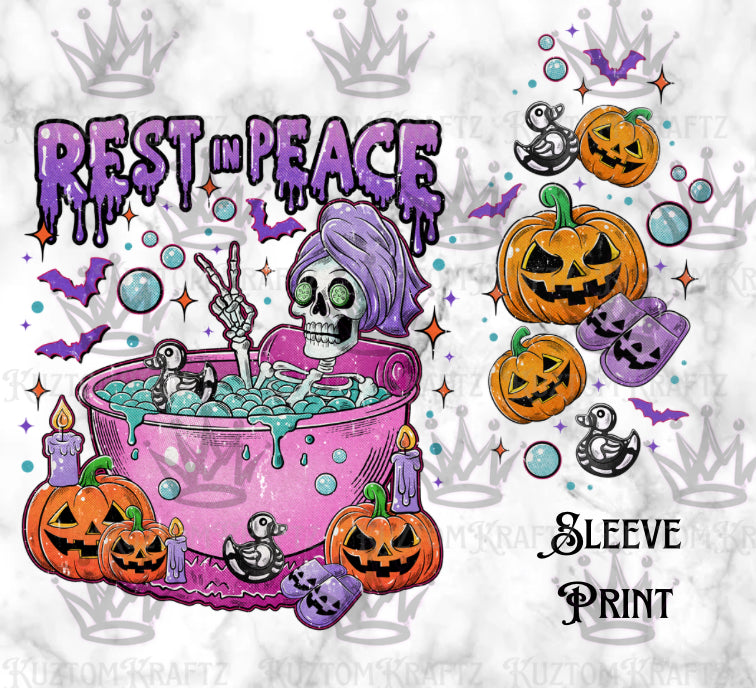 Rest in peace w/sleeve transfer