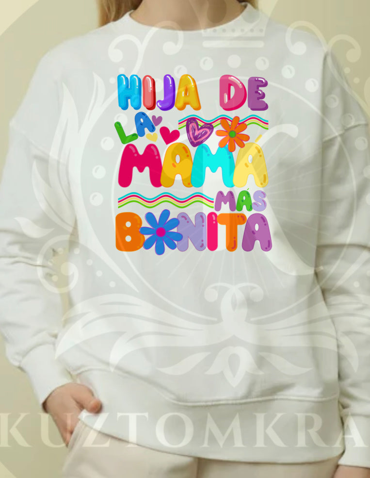 Hija De La mama DTF transfers