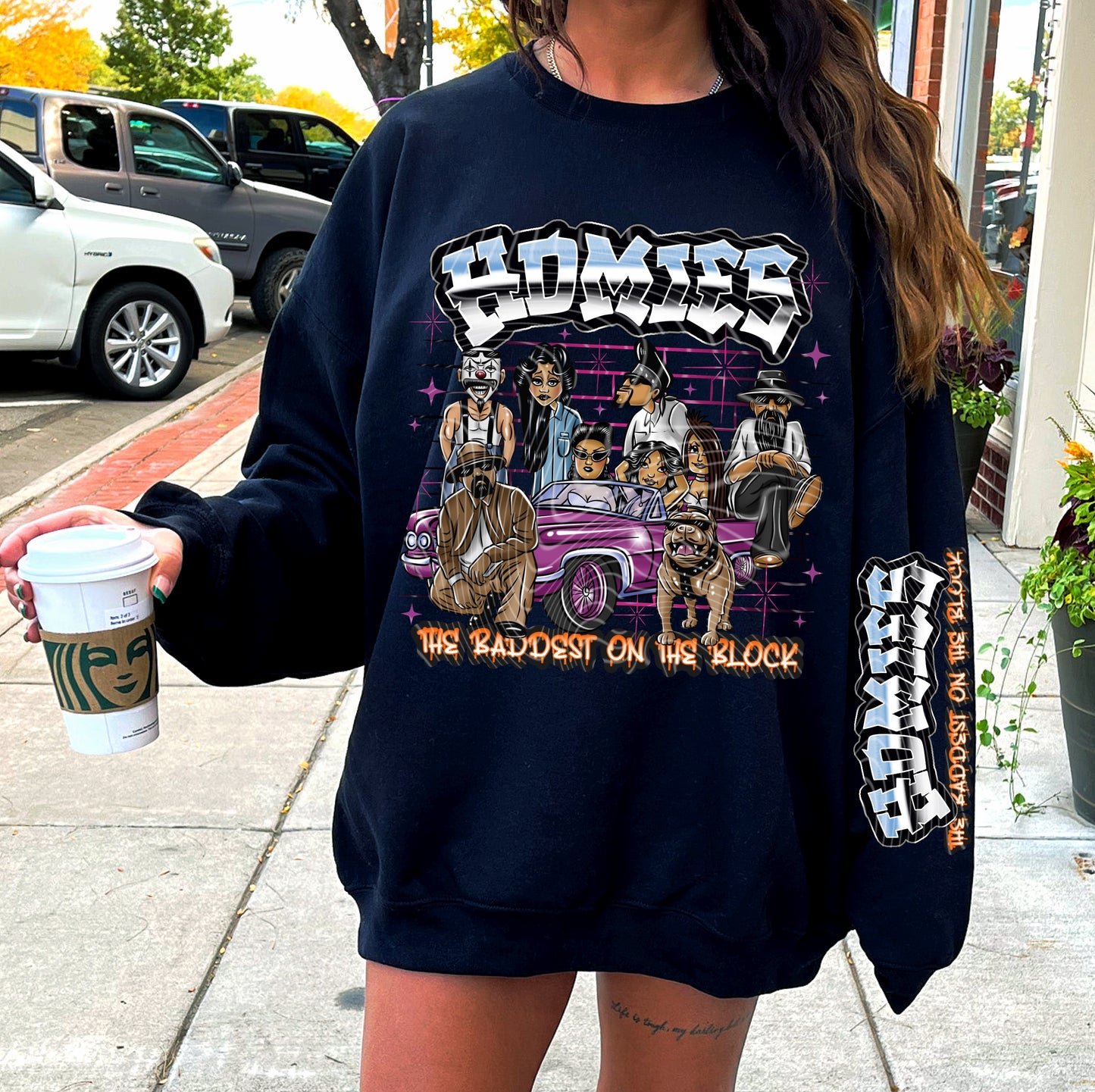 Homiez Characters DTF Transfers & with sleeves