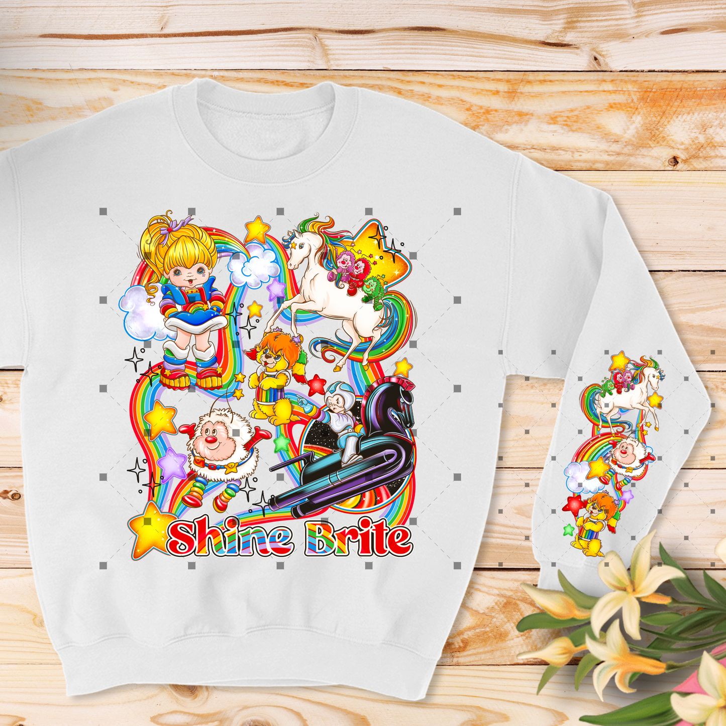 RAINBOW BRITE DTF TRANSFERS
